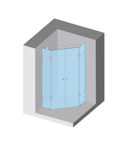 Trapezoid cabin (4 panels)