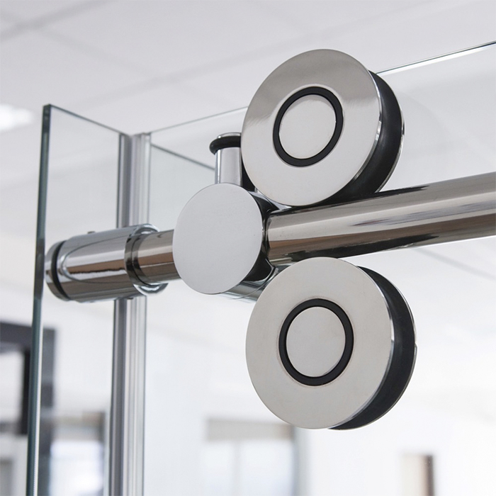 Sliding door roller hardware